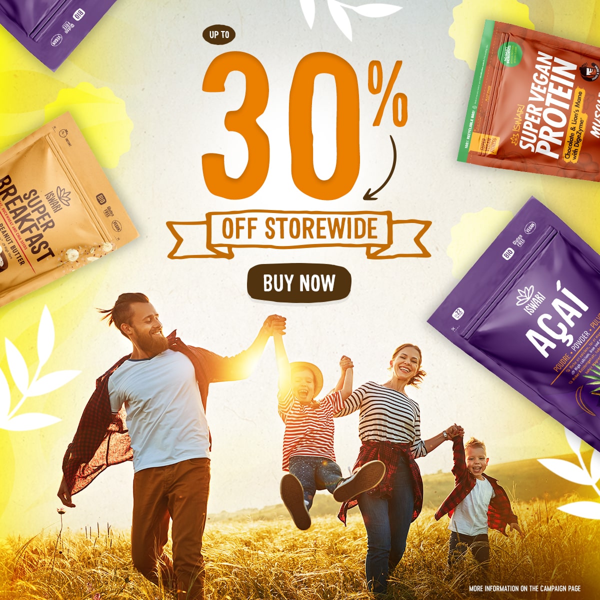 Up to 30% OFF Storewide